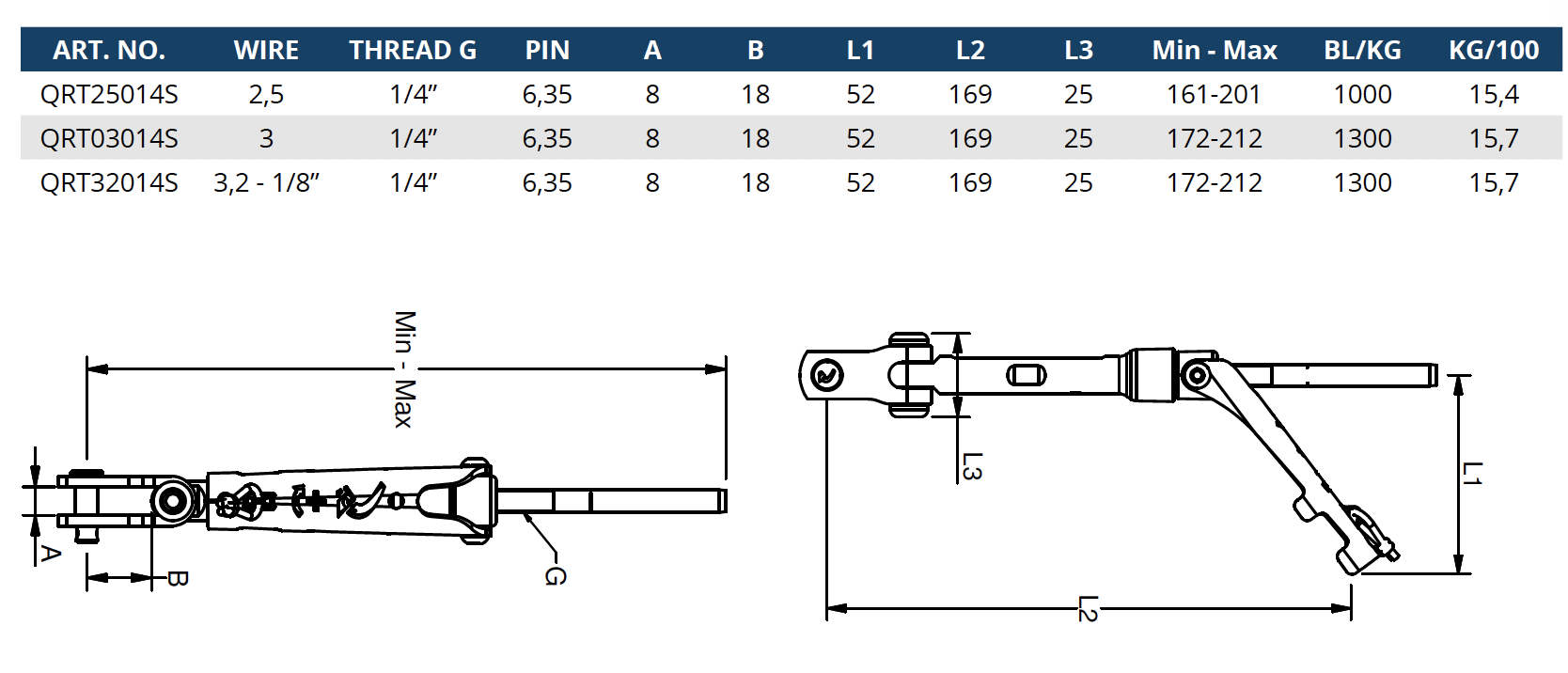 quick race tuning reinforced toggle